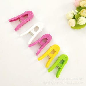 Pince à linge en forme de camélia, pince à linge en plastique coupe-vent pour la maison, support pour petites pinces à linge, clip à linge - Product Image 5