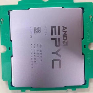 9754 epyc 9004 Series AMD epyc เซิร์ฟเวอร์ CPU 2.25GHZ 128คอร์256MB 360W DDR5 PCIe 5.0 X128 4800 mt/s ต่อซ็อกเก็ต Mem BW 460.8กิกะไบต์/วินาที - Product Image 1