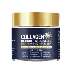 Crème hydratante de jour au collagène, au rétinol, à la nicotinamide et à l'acide hyaluronique pour un teint éclatant et une peau douce - Product Image 1