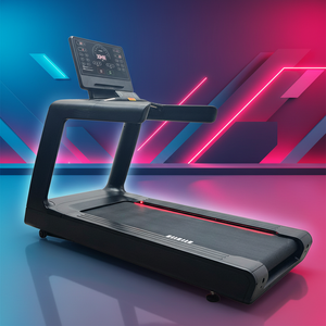 Tapis roulant électrique pliable de qualité professionnelle Lingxi avec écran LCD et programmes d'exercices pour les clubs de fitness - Product Image 2