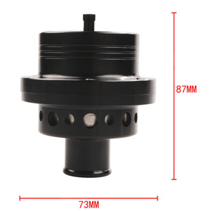 Válvula de descarga turbo BOV1007 para actualización y mejora, aleación de aluminio negra - Product Image 5
