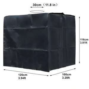 Wholesale Outdoor Rain Barrel Water Tank Protective Cover Heat Insulation Uv Protection Water Rain Tank Cover