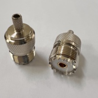 Connecteur UHF-C-K3 Connecteur RF femelle UHF pour câble de communication RG58 et RG142 Connecteur coaxial UHF RG58