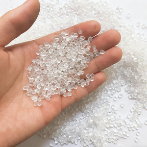 حبيبات PVC شفافة لنعل الأحذية، كريستال ناعم بصلابة 55/60/65 لتطبيقات نعال الأحذية - Product Image 1