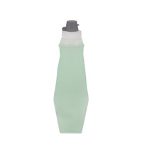 Gourde d'eau pliable en TPU souple personnalisée pour le marathon, la course à pied, le cyclisme et la randonnée