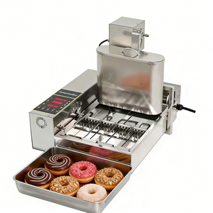 Nouvelle machine à <span class=keywords><strong>beignets</strong></span> robotisée à haute efficacité Pon De Ring 2Kw espagnole avec contrôle de la température pour la vente en gros aux boulangeries - Product Image 1