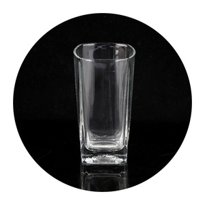 Punto <span class=keywords><strong>de</strong></span> fábrica hogar hotel restaurante fondo grueso cuadrado octogonal comedor taza recta soda Lima vidrio té al por mayor - Product Image 5