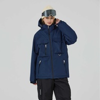 Nouvelle combinaison de ski imperméable coupe-vent pour sports de plein air, chaude, pour femmes et hommes, respirante, pour le ski et le snowboard, ensemble pantalon et veste