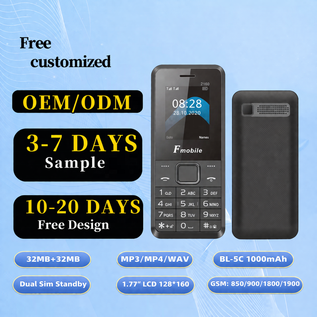 Wholesale 1.77" Feature Phone Itel 2160 Dual SIM Card French OEM/ODM Customized Logo/Language GSM 2G Unlocked Bulk Order