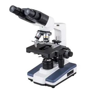 NK-06B Binoculaire biologique composé binoculaire microscope Avec Fond Éclairage LED, biologique microscopes médicaux