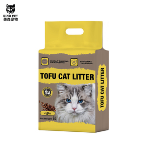 Litière pour chat en tofu jetable de qualité supérieure - Faible poussière et agglomération rapide - Product Image 3