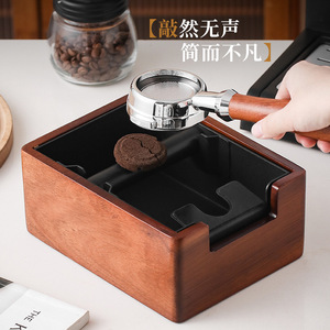 กล่องไม้กระถินณรงค์สำหรับเก็บกากกาแฟ Kafei Shi สำหรับใช้ในบ้านและร้านกาแฟ - Product Image 1