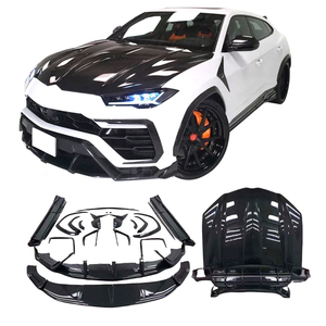 Lèvres avant sèches en fibre de carbone Couvercle de moteur Diffuseur de pare-chocs arrière Jupes latérales Kits de carrosserie pour <span class=keywords><strong>Lamborghini</strong></span> <span class=keywords><strong>Urus</strong></span> Bodykit - Product Image 1