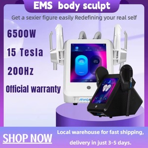 MYoslim 6500W 15 Tesla Machine de remodelage corporel par électrostimulation EMS pour l'élimination des graisses et le remodelage musculaire - Product Image 1