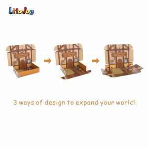LitoJoy the Three Bears Story Light Modeling <strong>Polymer</strong> Art <strong>Clay</strong> Box Set Toy With <strong>Tutorial</strong> for Family - Product Image 4