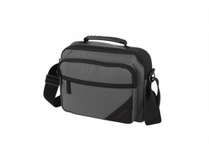 Borsa a tracolla orizzontale multifunzionale da uomo in nylon con chiusura a cerniera, portatile, per tutte le stagioni - Product Image 1