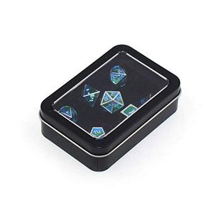 Caja de Metal Plateada Negra en Stock, Envases de Regalo Personalizados con Inserto de Espuma - Product Image 2