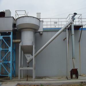 جهاز تسوية الرمال الحلزوني لمعالجة مياه الصرف الصحي بفصل السوائل الصلبة ، آلة مغرفة الرمال الحلزونية - Product Image 5