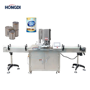 Machine de scellage semi-automatique pour la fermeture de boîtes de viande, de thon, de barils et de cartons en film. - Product Image 2