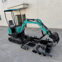 LIVRAISON GRATUITE Mini-excavatrice avec moteur Kubota CE/EPA, mini-excavatrice de jardin de 0,8 tonne, mini-excavatrice diesel de 2,5 tonnes