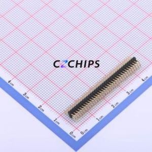 X1321WR-2x34J-C40D18 Pin Header Bent Lead Through Hole,P=1.27mm Connector 2x34P 1.27mm 1.27mm Pin Header - Product Image 1