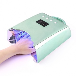 <span class=keywords><strong>Secador</strong></span> <span class=keywords><strong>de</strong></span> uñas inalámbrico recargable Mermaid Color 78W con lámpara LED UV Logotipo personalizable gratis - Product Image 5