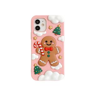 เคสโทรศัพท์มือถือซิลิโคนแบบกำหนดเอง ลายการ์ตูนงานฝีมือพิเศษ ป้องกัน 360 องศา - Product Image 1