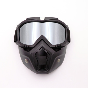 Gafas de Motocicleta con Montura Completa, Lentes Esféricas Antivaho, Protección UV, Gafas de Sol Deportivas para Exteriores, Montura de Plástico para Hombre, Policarbonato - Product Image 3