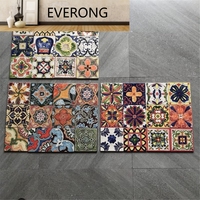 Tuile Rustique Fleur Pièces Matériaux Décoratifs Carreau de Céramique 150x150mm