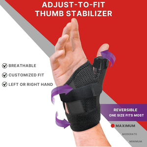 Férula Espica para Pulgar, Estabilizador Ajustable para Medicina Deportiva, Alivio del Dolor por De Quervain, Tenosinovitis, <span class=keywords><strong>Artritis</strong></span> <span class=keywords><strong>y</strong></span> Esguinces - Product Image 2