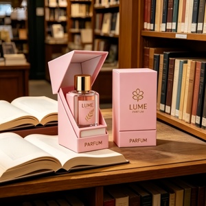 Caja para Perfume de 50ml 100ml con Cierre Magnético, Caja de Regalo Rígida Premium para Oud y Attar, Regalo de Boda - Product Image 1
