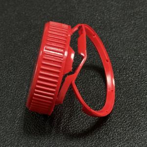 Tapa abierta <span class=keywords><strong>Restricciones</strong></span> de plástico de la UE Máquina cortadora automática de tapas de botellas Tapa de tapa atada conectada con contenedores de botellas - Product Image 3