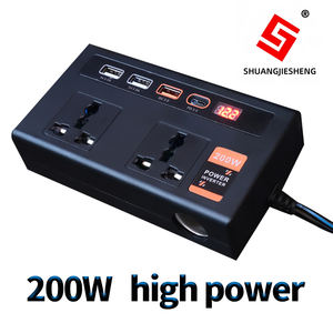 200 Вт AC Мощный чистый синусоидальный инвертор автомобильный инвертор 12 В преобразование 110 В 24 В преобразование 220 В мобильный телефон Быстрая зарядка - Product Image 6