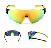 Banglong marque sans cadre cyclisme Sport lunettes de soleil léger Uv400 sphérique course hommes vélo lunettes