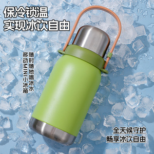Stainless Steel Insulated Water Bottle 316 With <b>Tea</b> Strainer For Camping Outdoor Use - Product Image 3