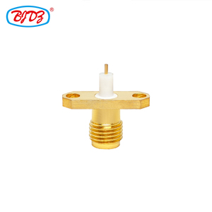 <span class=keywords><strong>Conector</strong></span> Hembra SMA KF de 2 Tornillos con Brida de Diamante <span class=keywords><strong>para</strong></span> Instalación de Antena de Router Inalámbrico, GPS y Dispositivos WiFi - Product Image 1