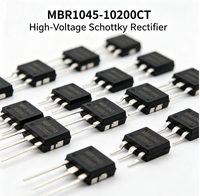 Diode de protection Schottky série MBR1045-10200CT/MBR2045-20200/ MBR2045-20200CT, basse tension, haute fréquence