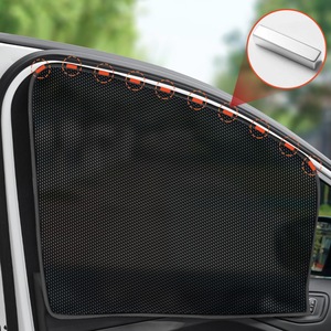 Màn che cửa sổ ô tô phía trước và phía sau, chắn nắng mùa hè, có lỗ nhỏ, chống tia UV, lưới che nắng kính bên - Product Image 5