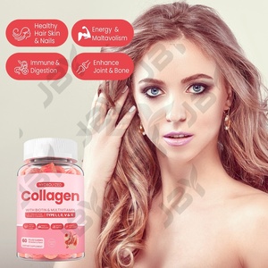 Suplemen Kolagen <span class=keywords><strong>Vegan</strong></span> Halal JBY Private Label dengan Biotin dan <span class=keywords><strong>Multivitamin</strong></span> untuk Rambut, Kulit, dan Kuku Wanita dan Pria - Product Image 2
