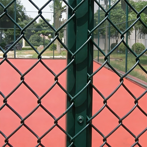 बाड़ लगाना शुद्ध लोहे के तार जाल/चेन लिंक तार जाल बाड़ प्रीफैब लोहे बाड़ पैनल - Product Image 3