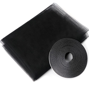 Kit de <span class=keywords><strong>moustiquaire</strong></span> en tulle polyester à faire soi-même avec un design translucide ignifuge pour les insectes, les mouches et les moustiques - Product Image 5