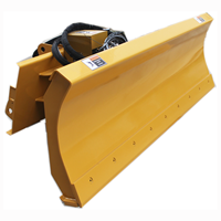 Aksesoris Skid Steer Loader Baru Merek HCN, Grader Skid Steer, Pisau Dozer, Aksesoris Konstruksi