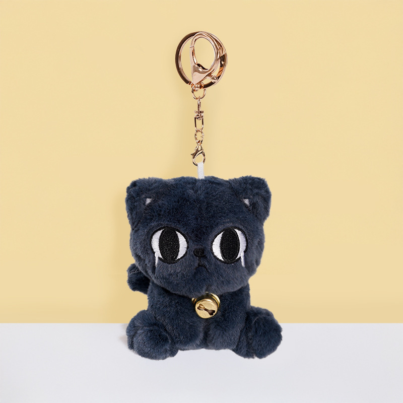 4 inch 10cm cat group english short blue cat