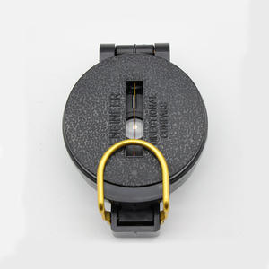 Bussola Nautica Portatile da Campeggio, Impermeabile, Antiurto, Luminosa, Pieghevole, Nera, Strumento per Escursionismo, Sopravvivenza ed Esplorazione - Product Image 4