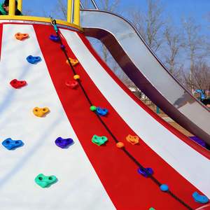 Redes de Cuerda de <span class=keywords><strong>Arco</strong></span>íris de Tres Capas, Equipo de Juegos para Interiores y Exteriores, Venta al por Mayor, Equipo de Juegos para Niños - Product Image 6