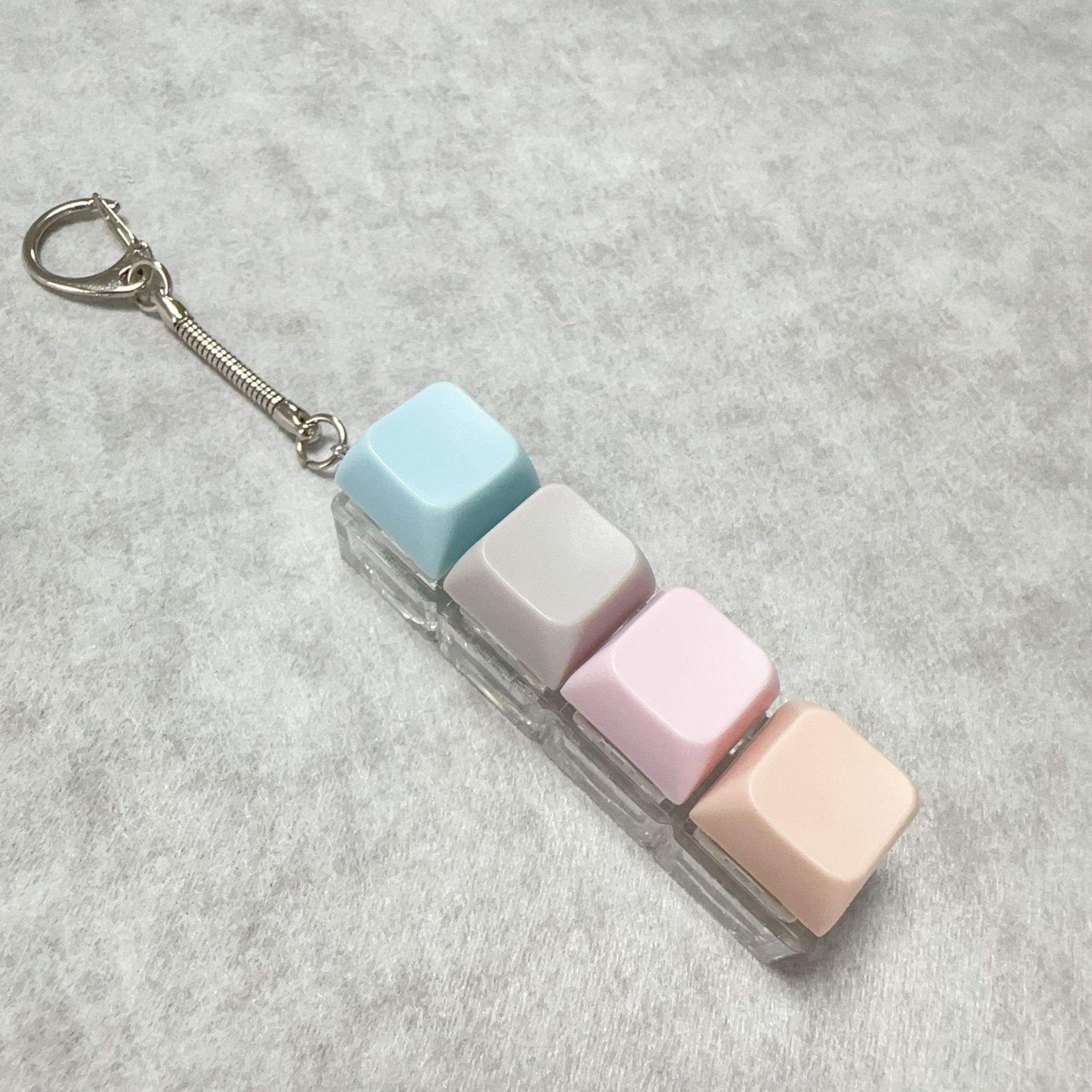 funda-azul claro/gris claro/rosa flor de cerezo/beige