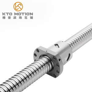 บอลสกรู Kto Motion C5 ความแม่นยำสูง ผลิตจากเหล็ก สำหรับเครื่องจักรกล (แบบมือขวา) - Product Image 1