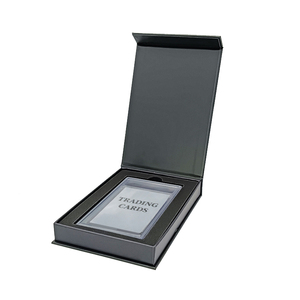 Caja Magnética de Cartón Rígido Reciclable con Logotipo Personalizado para Tarjetas Coleccionables PSA, Pokémon, con Inserto de Espuma - Product Image 5