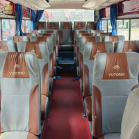 Minibús de Pasajeros Usado de 30 Asientos con Volante a la Izquierda en Venta en China, Combustible Diésel, Transmisión Manual, Aire Acondicionado