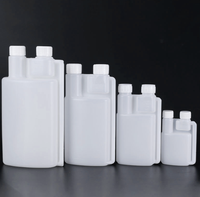 100ml 250ml 1000ml bouteille de dosage à chambre de dosage à Double cou en plastique